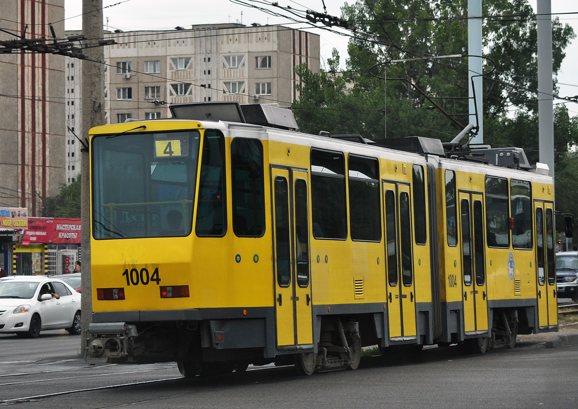 Алматы, Tatra KT4DtM № 1004