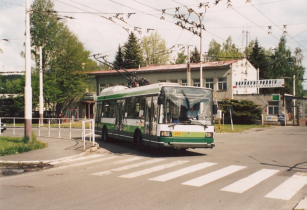 Plzeň, Škoda 21TrACI Nr. 482; Mariánské Lázně — Trolleybuses from other cities • Trolejbusy z jiných měst