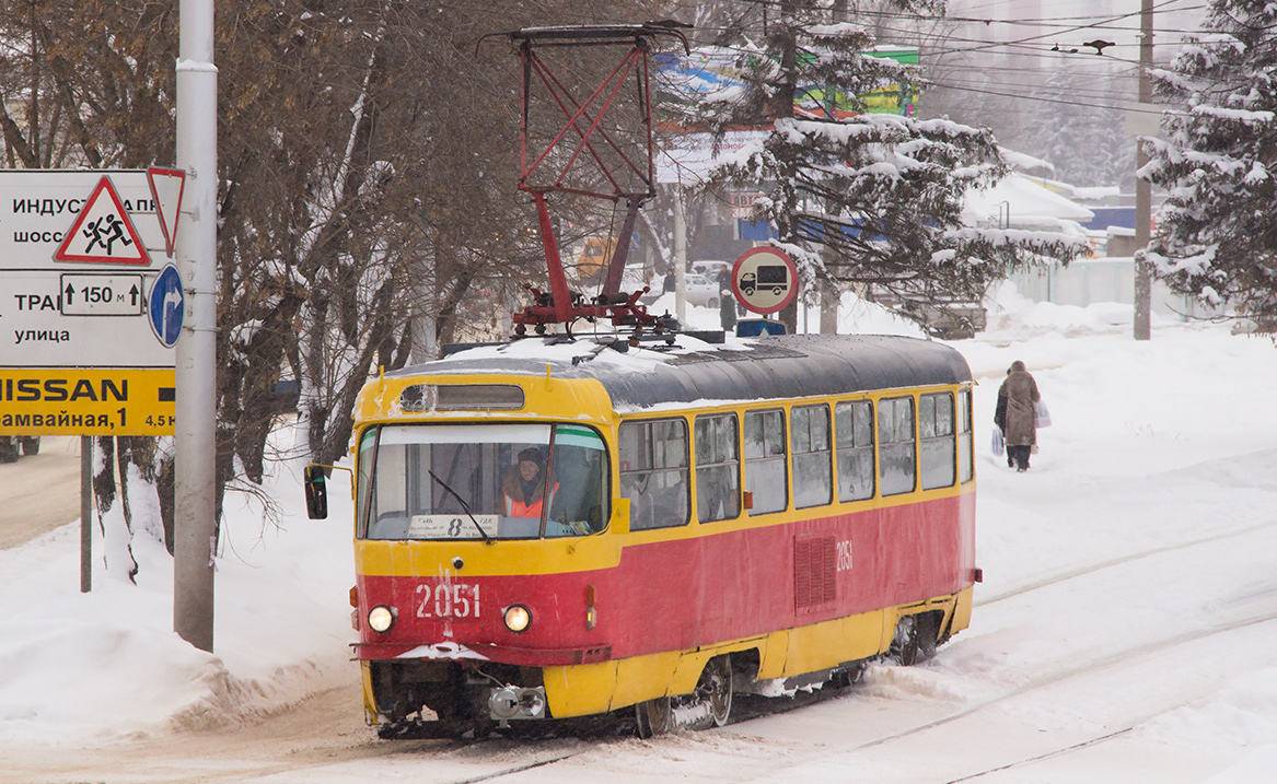 Уфа, Tatra T3D № 2051