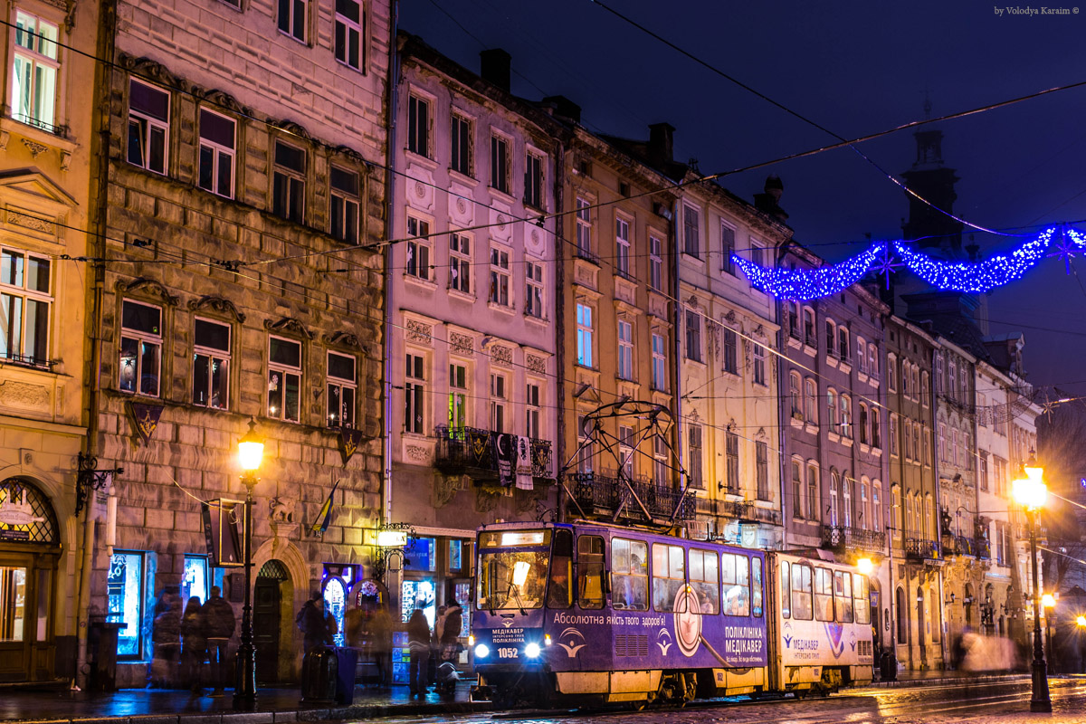 Львов, Tatra KT4SU № 1052