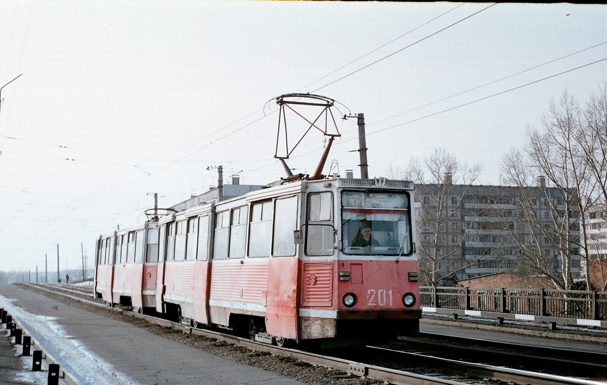Бійськ, 71-605 (КТМ-5М3) № 201; Бійськ, 71-605 (КТМ-5М3) № 203