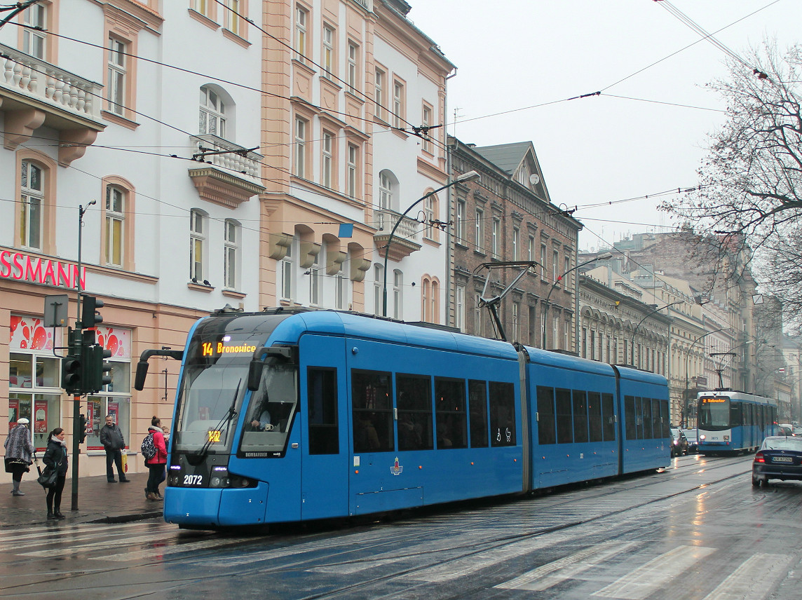 Краков, Bombardier NGT8 № 2072