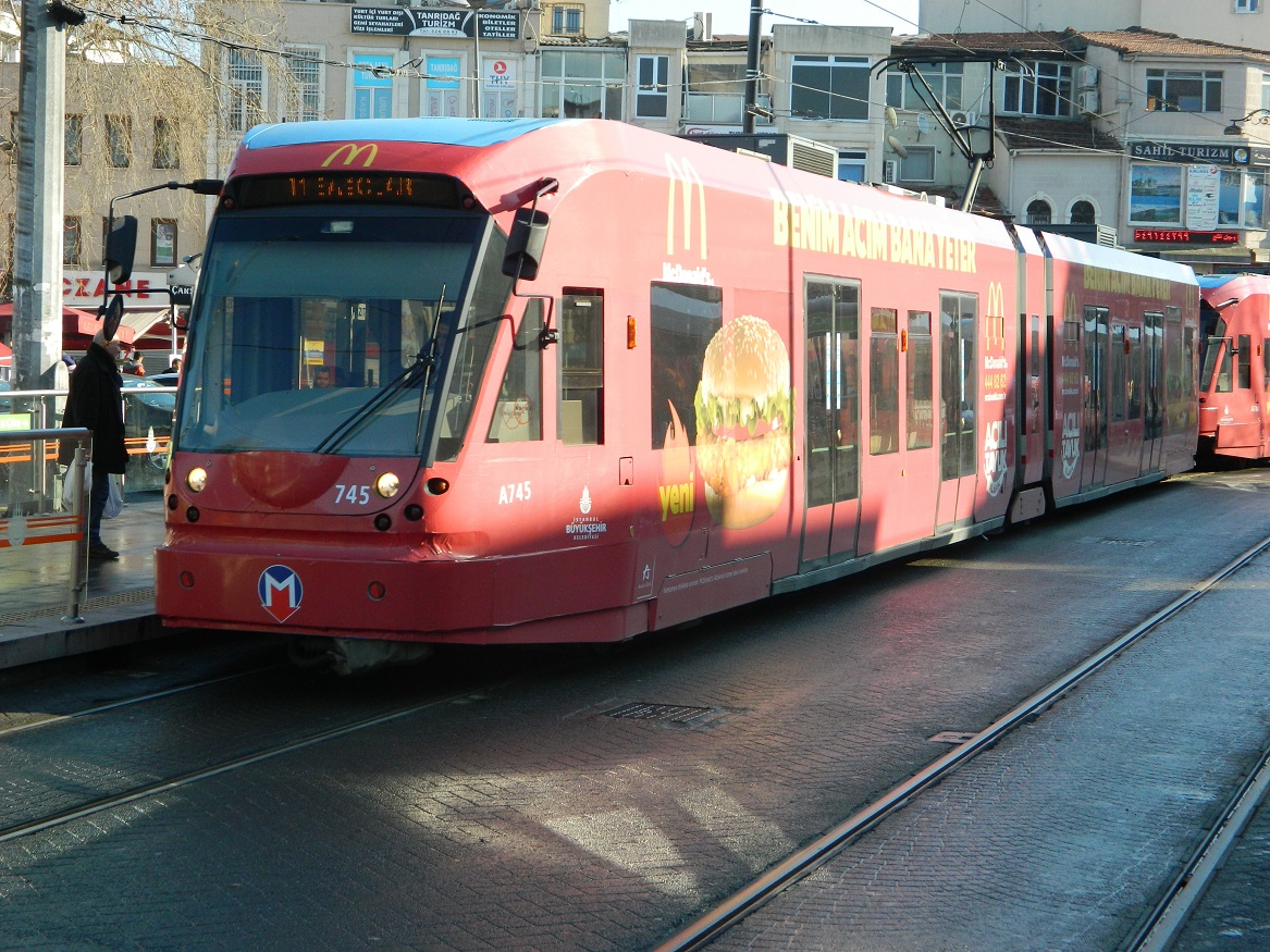 Стамбул, Bombardier Flexity Swift № 745