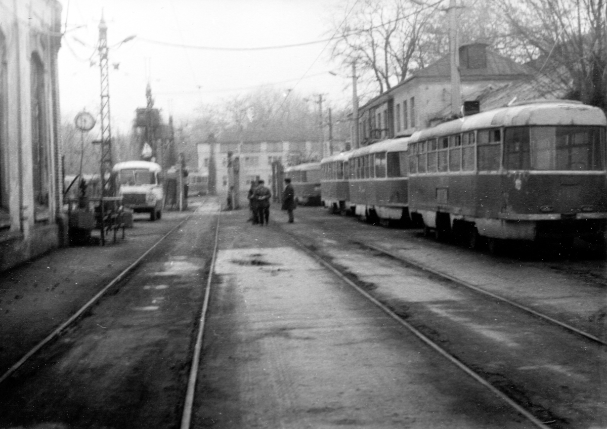 Одесса — Исторические фотографии: трамвай; Одесса — Трамвайное депо № 1 и ОРЗЭТ