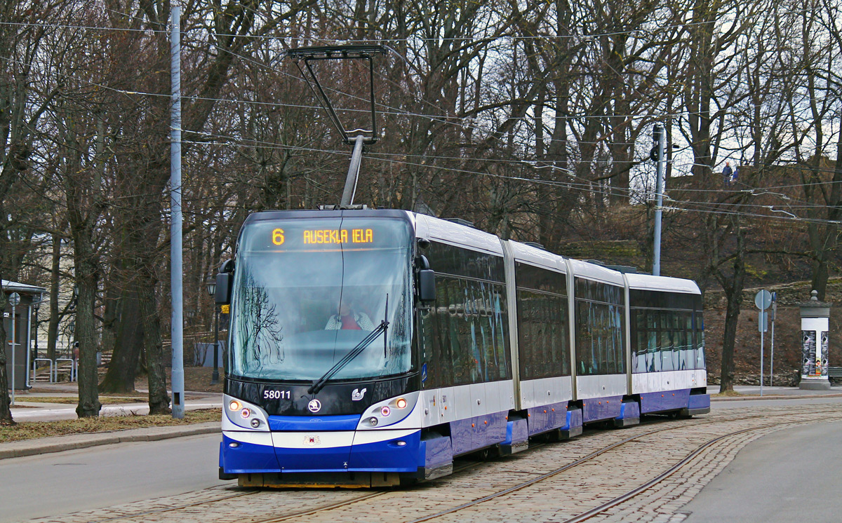 Рига, Škoda 15T1 ForCity Alfa Riga № 58011