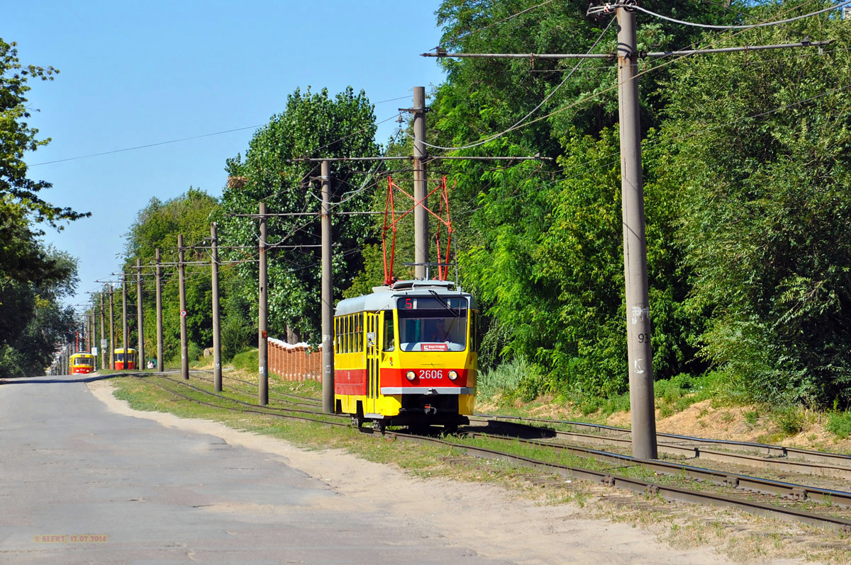 Volgograd, Tatra T3SU mod. VZSM # 2606