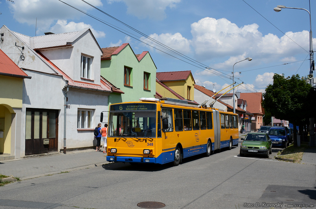 Злин, Škoda 15Tr13/6M № 348