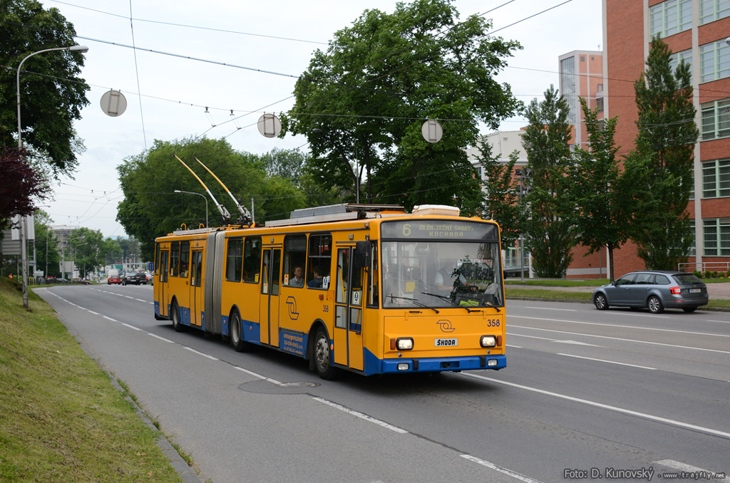 Zlín, Škoda 15Tr13/6M № 358