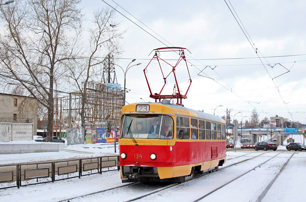 Екатеринбург, Tatra T3SU № 134