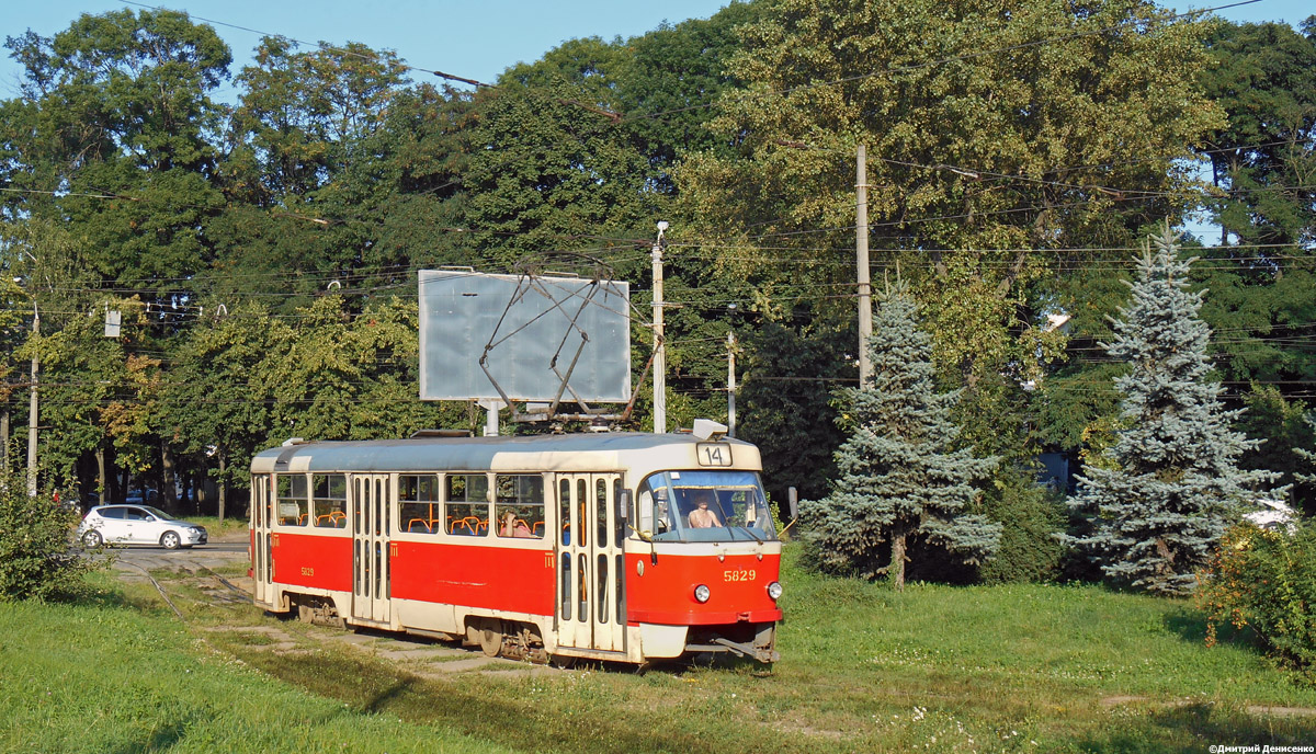 Киев, Tatra T3SU № 5829