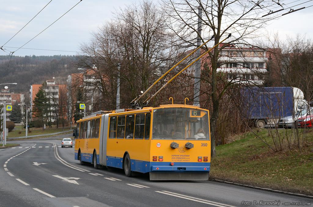 Злин, Škoda 15Tr13/6M № 350