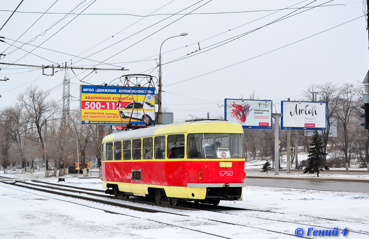 Волгоград, Tatra T3SU № 5750