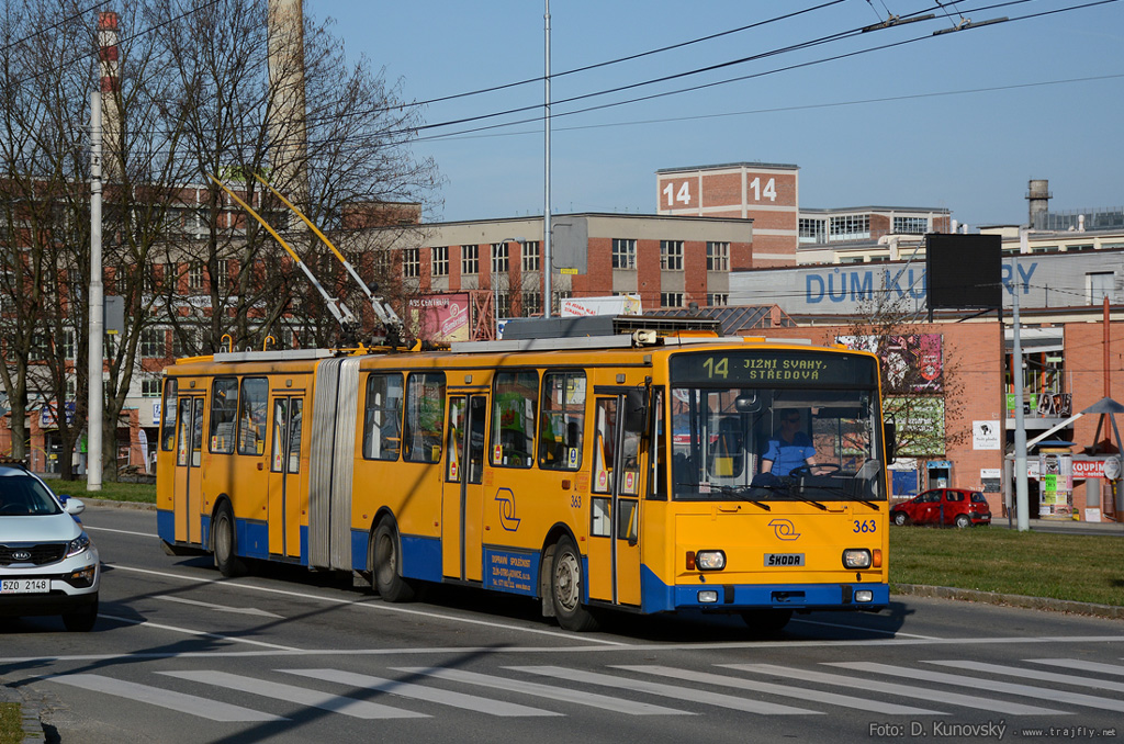Злин, Škoda 15Tr13/6M № 363