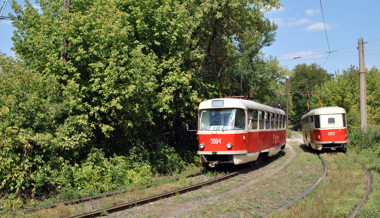 Донецк, Tatra T3SU (двухдверная) № 3904