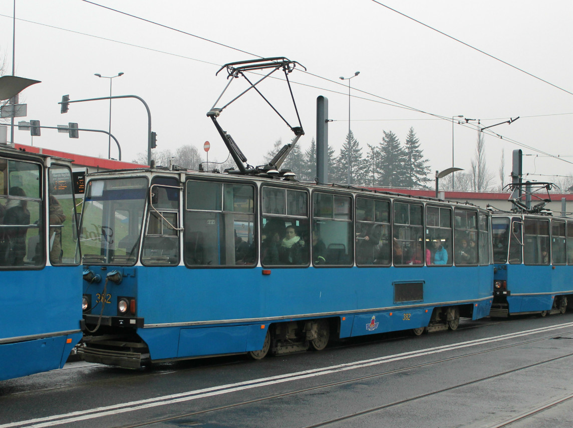 Краков, Konstal 105Na № 382