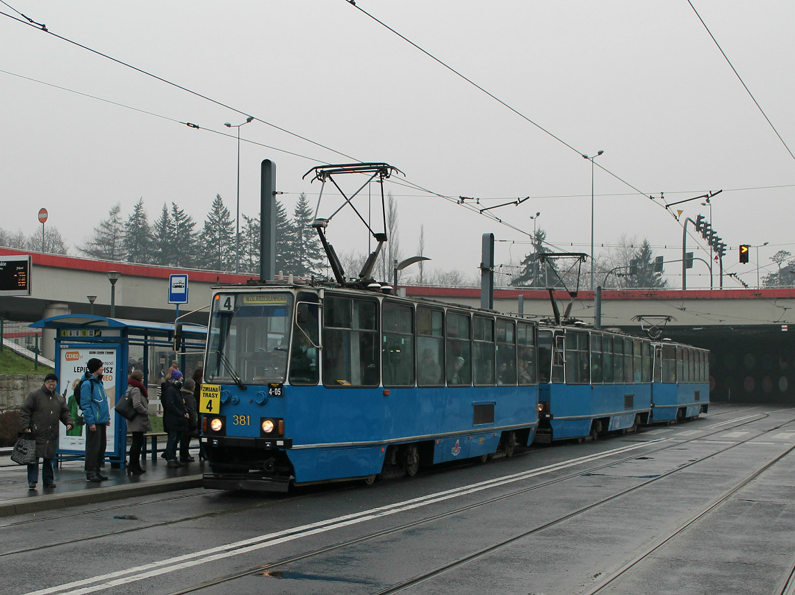 Краков, Konstal 105Na № 381