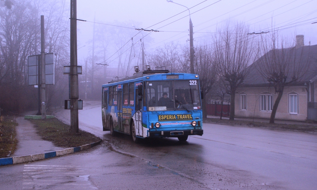 Черновцы, Škoda 14Tr89/6 № 322