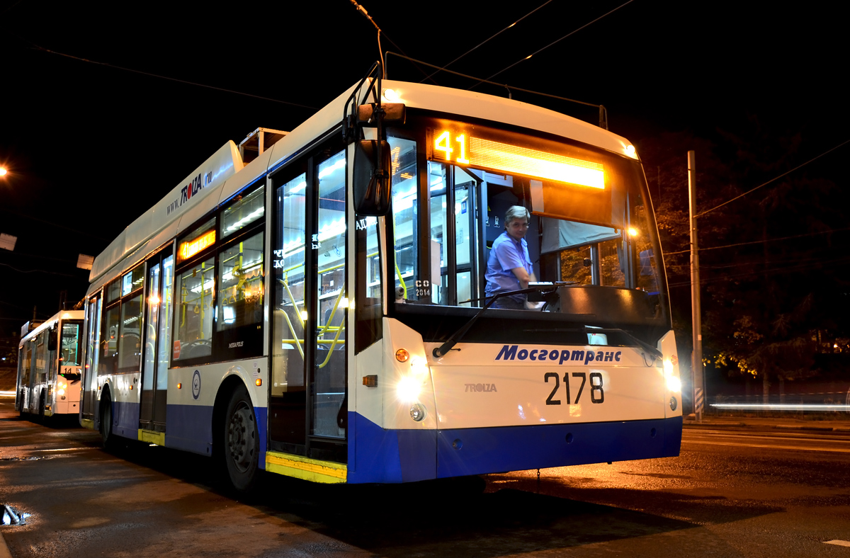 Москва, Тролза-5265.00 «Мегаполис» № 2178