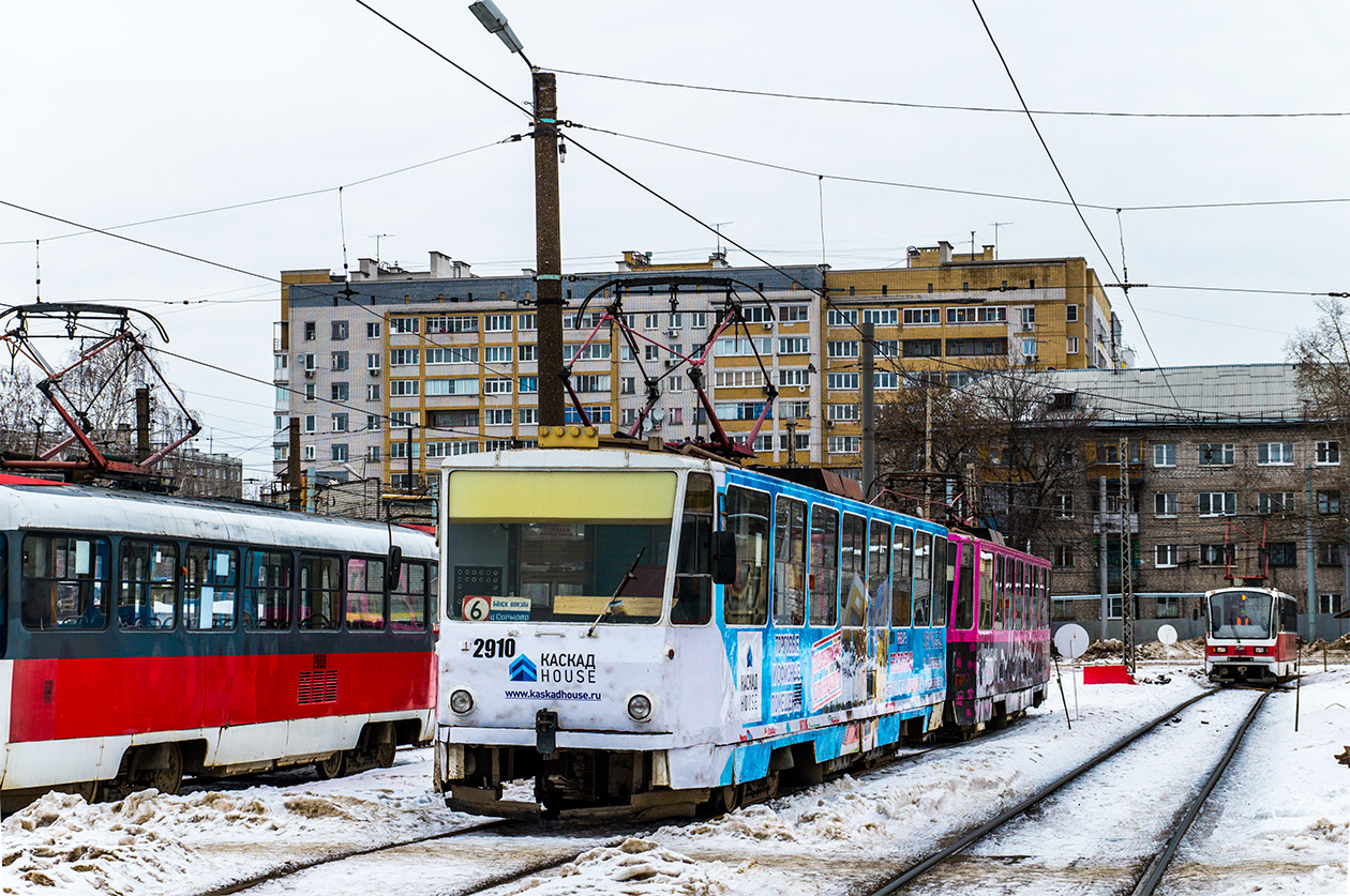 Нижний Новгород, Tatra T6B5SU № 2910