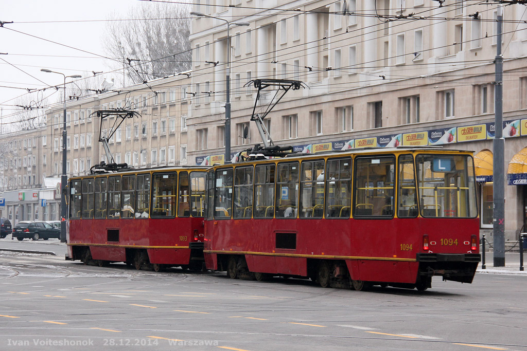 Варшава, Konstal 105Na № 1094