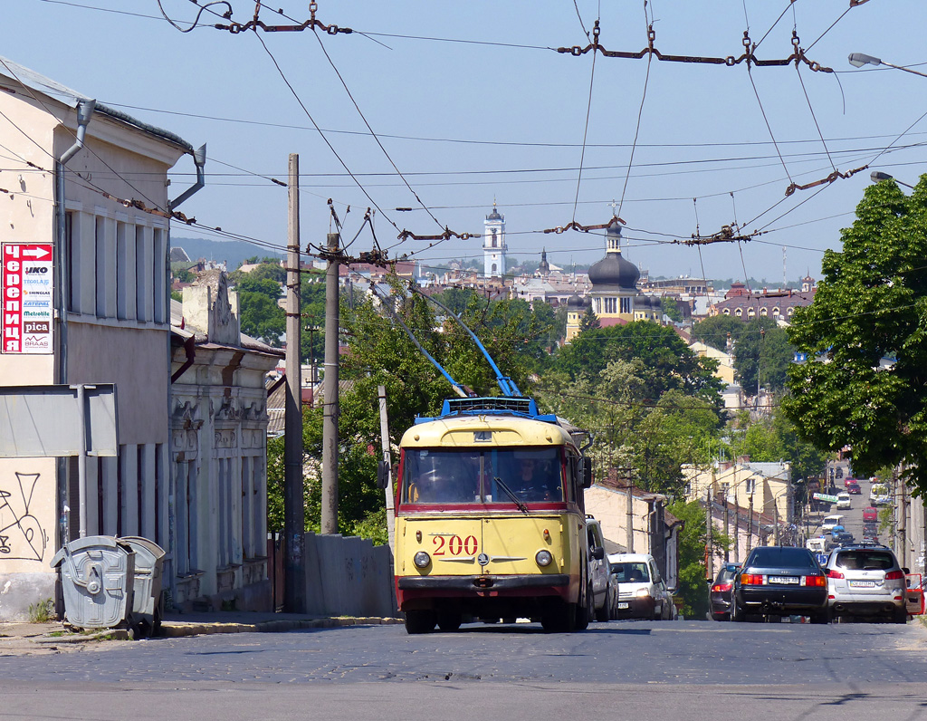 Черновцы, Škoda 9TrH25 № 200