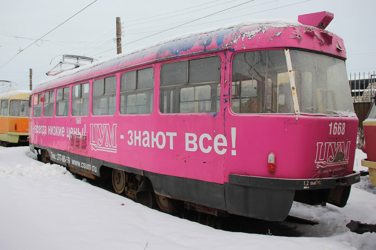 Нижний Новгород, Tatra T3SU № 1668