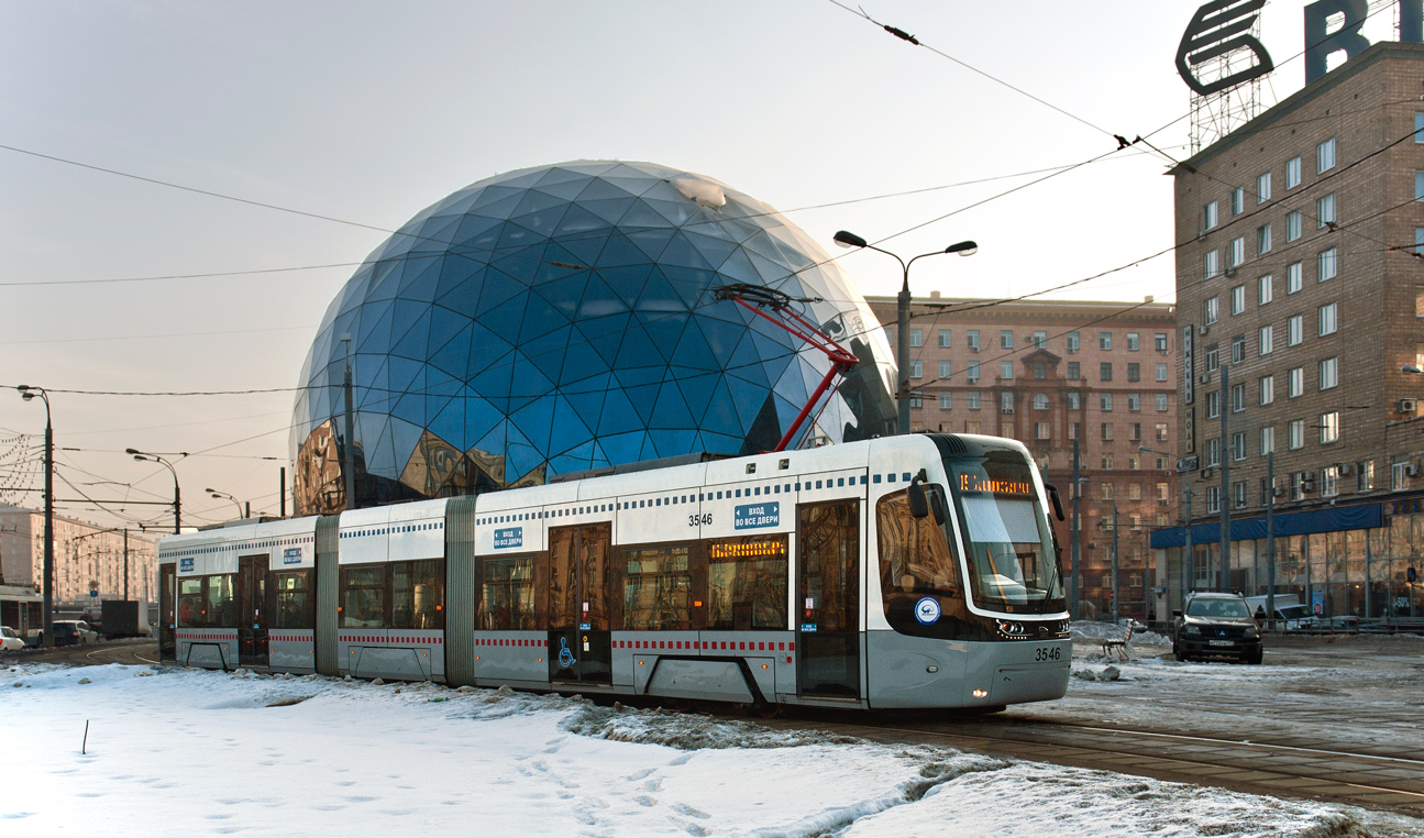 Москва, 71-414 (Pesa Fokstrot) № 3546