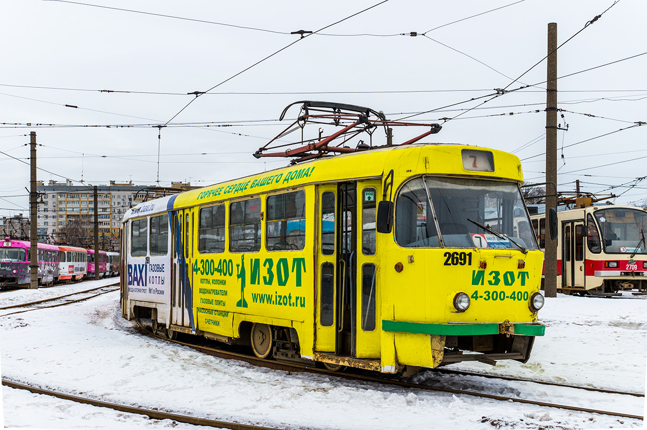 Nizhny Novgorod, Tatra T3SU # 2691
