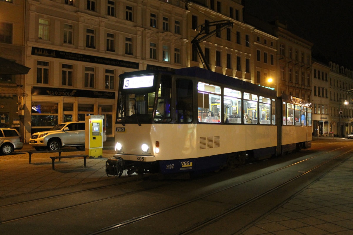 Гёрлиц, Tatra KT4DC № 305