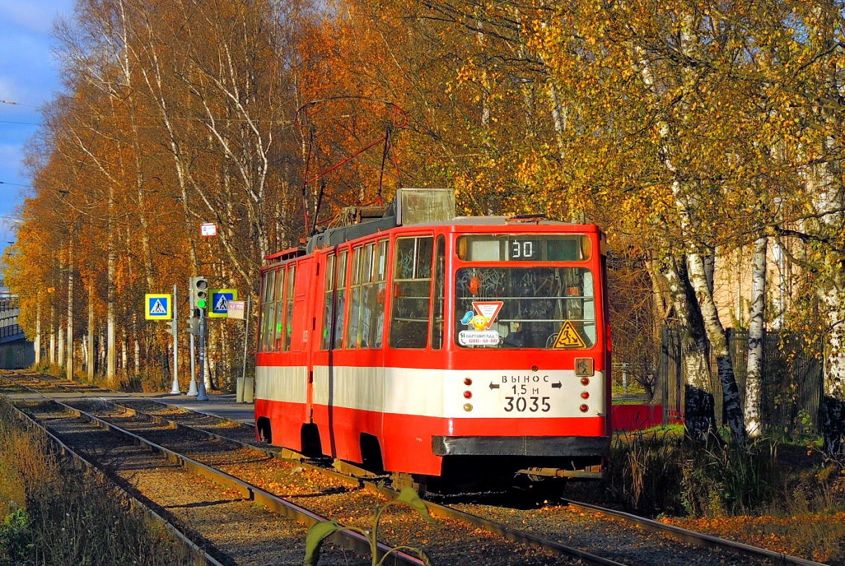 Санкт-Петербург, ЛВС-86К № 3035