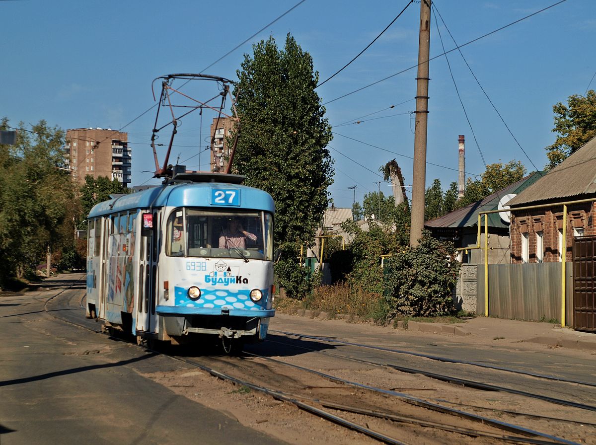Харьков, Tatra T3 № 6938