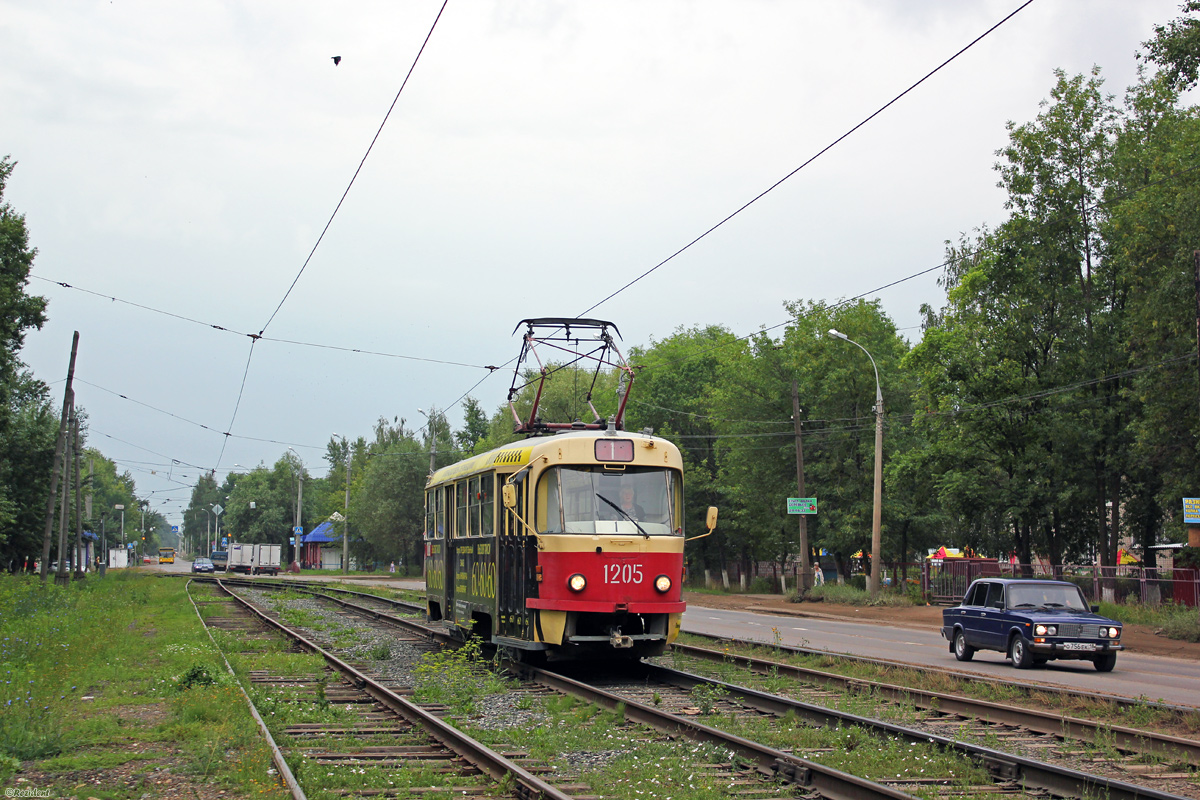 Ижевск, Tatra T3K № 1205