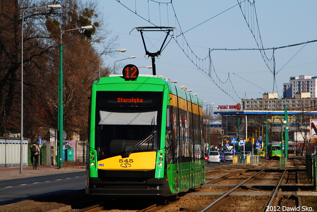 Познань, Solaris Tramino S105p № 545