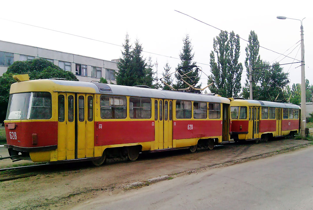 Харьков, Tatra T3SU № 628