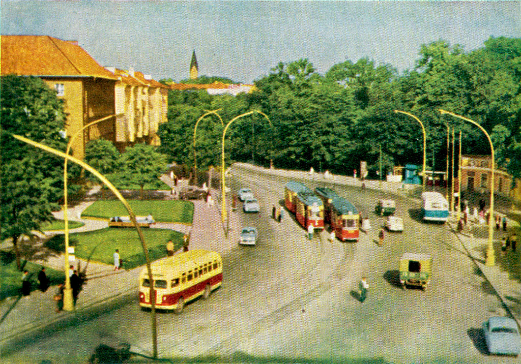 Калининград — Старые фото — Калининградский трамвай