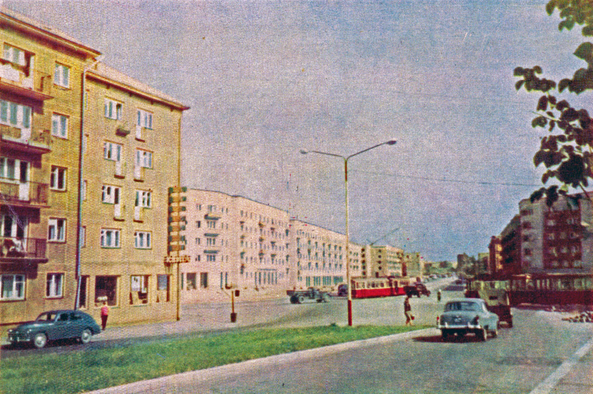 Калининград — Старые фото — Калининградский трамвай