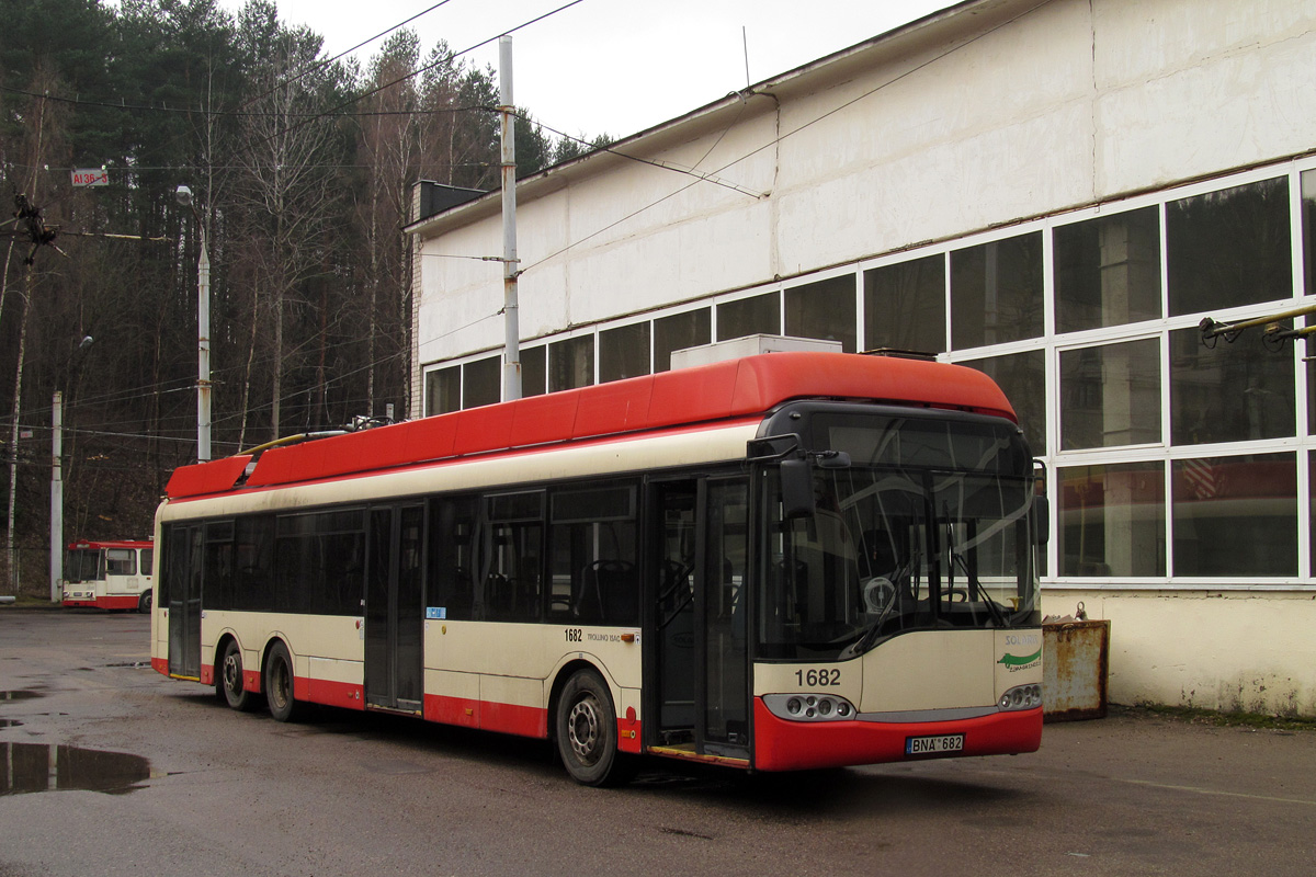 Вильнюс, Solaris Trollino II 15 AC № 1682