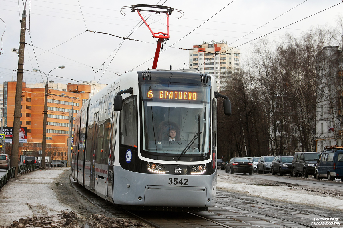 Москва, 71-414 (Pesa Fokstrot) № 3542 Москва, 71-414 (Pesa Fokstrot) № 3542