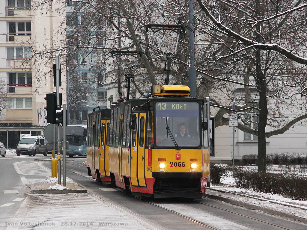 Варшава, Konstal 105N2k № 2066