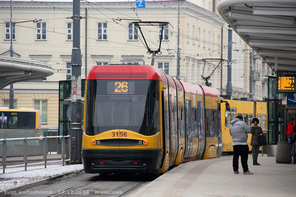 Варшава, PESA Swing 120Na № 3156