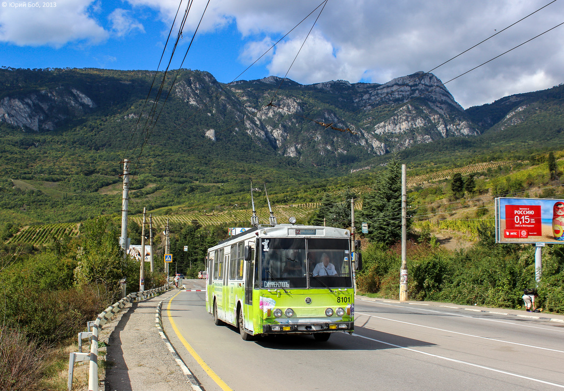 Крымский троллейбус, Škoda 14Tr89/6 № 8101