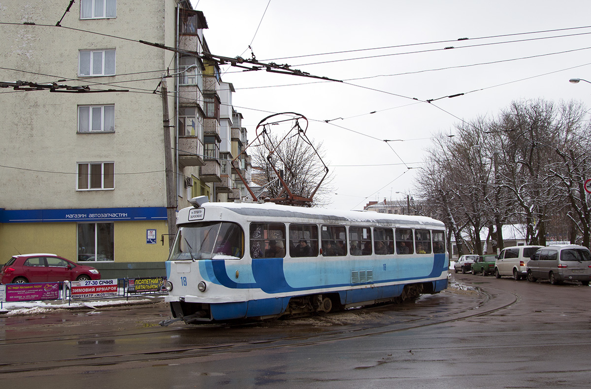 Житомир, Tatra T4SU № 18