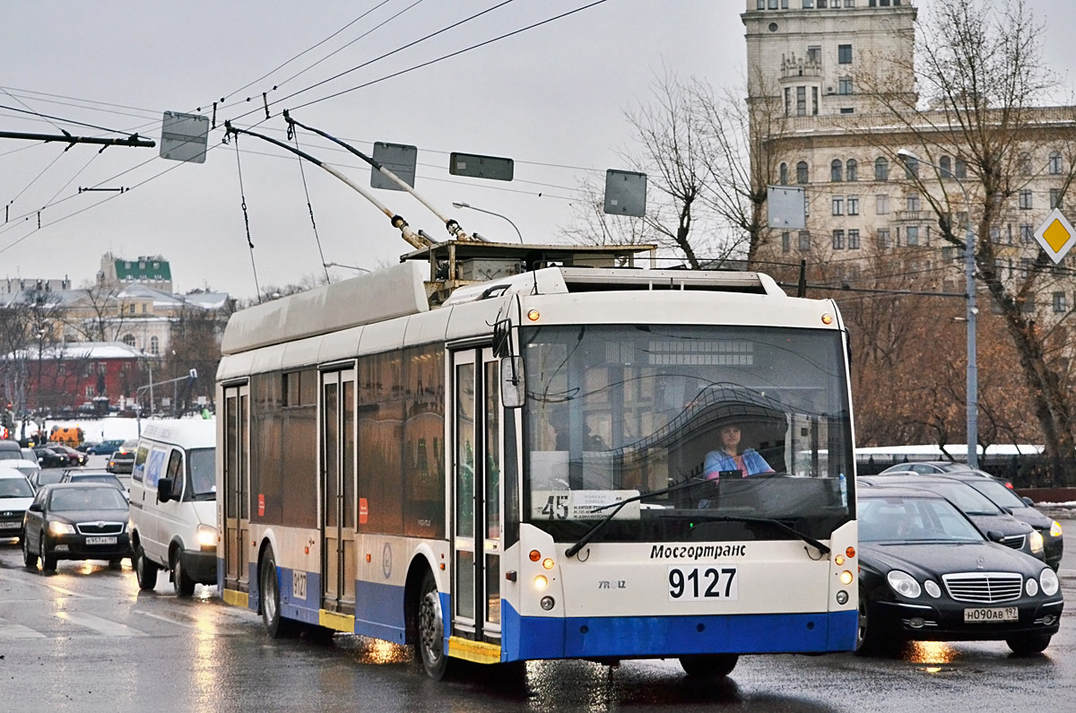 Москва, Тролза-5265.00 «Мегаполис» № 9127
