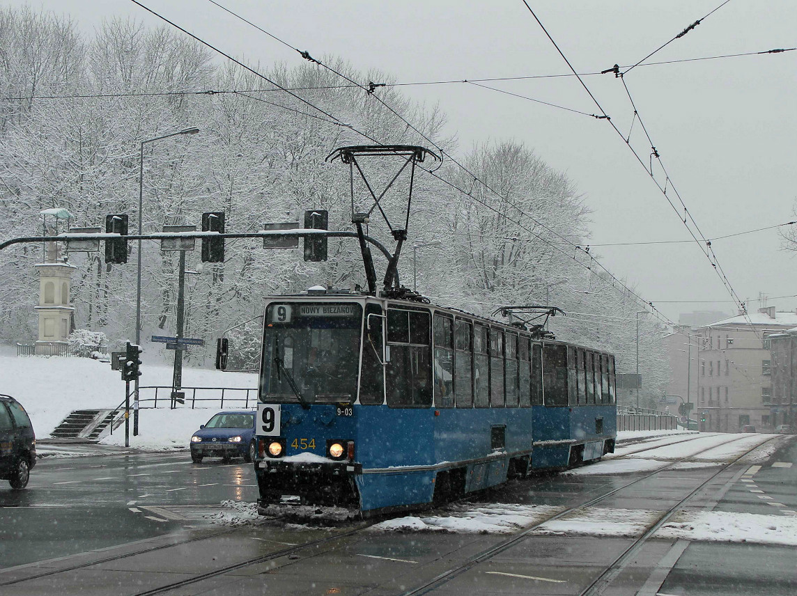 Краков, Konstal 105Na № 454