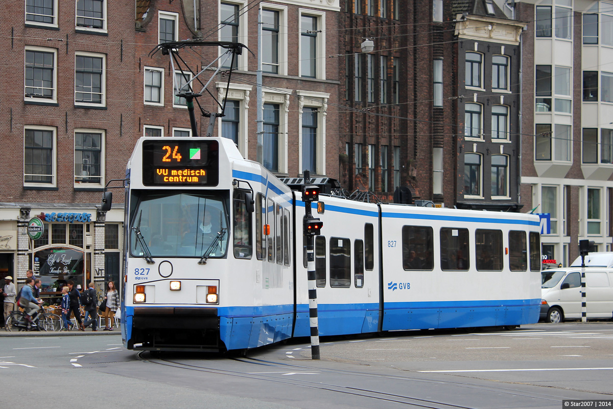 Амстердам, BN/Holec 12G № 827