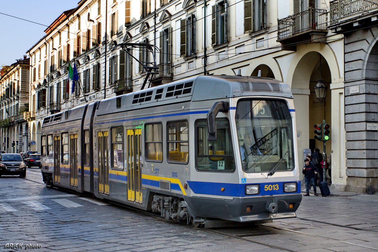 Turin, GTT series 5000 № 5013 Turin, GTT series 5000 № 5013
