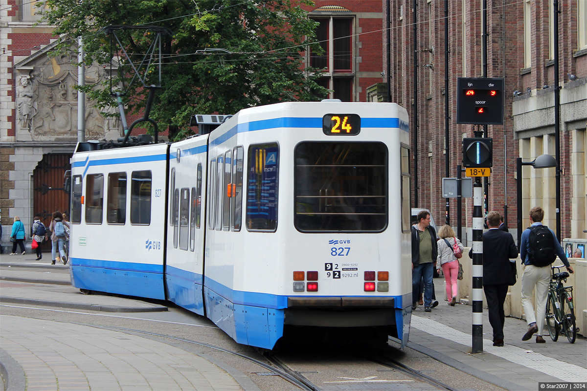 Амстердам, BN/Holec 12G № 827