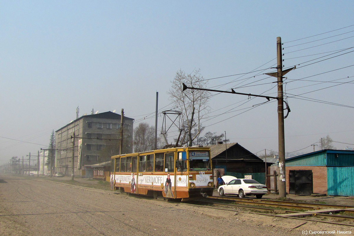 Иркутск, 71-605 (КТМ-5М3) № 191 Иркутск, 71-605 (КТМ-5М3) № 191