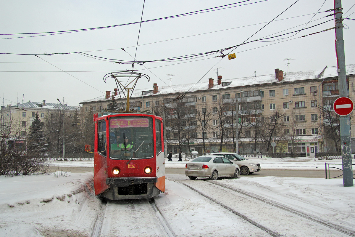 Казань, 71-608КМ № 1127; Казань — ДТП и прочие происшествия с электротранспортом Казань, 71-608КМ № 1127; Казань — ДТП и прочие происшествия с электротранспортом