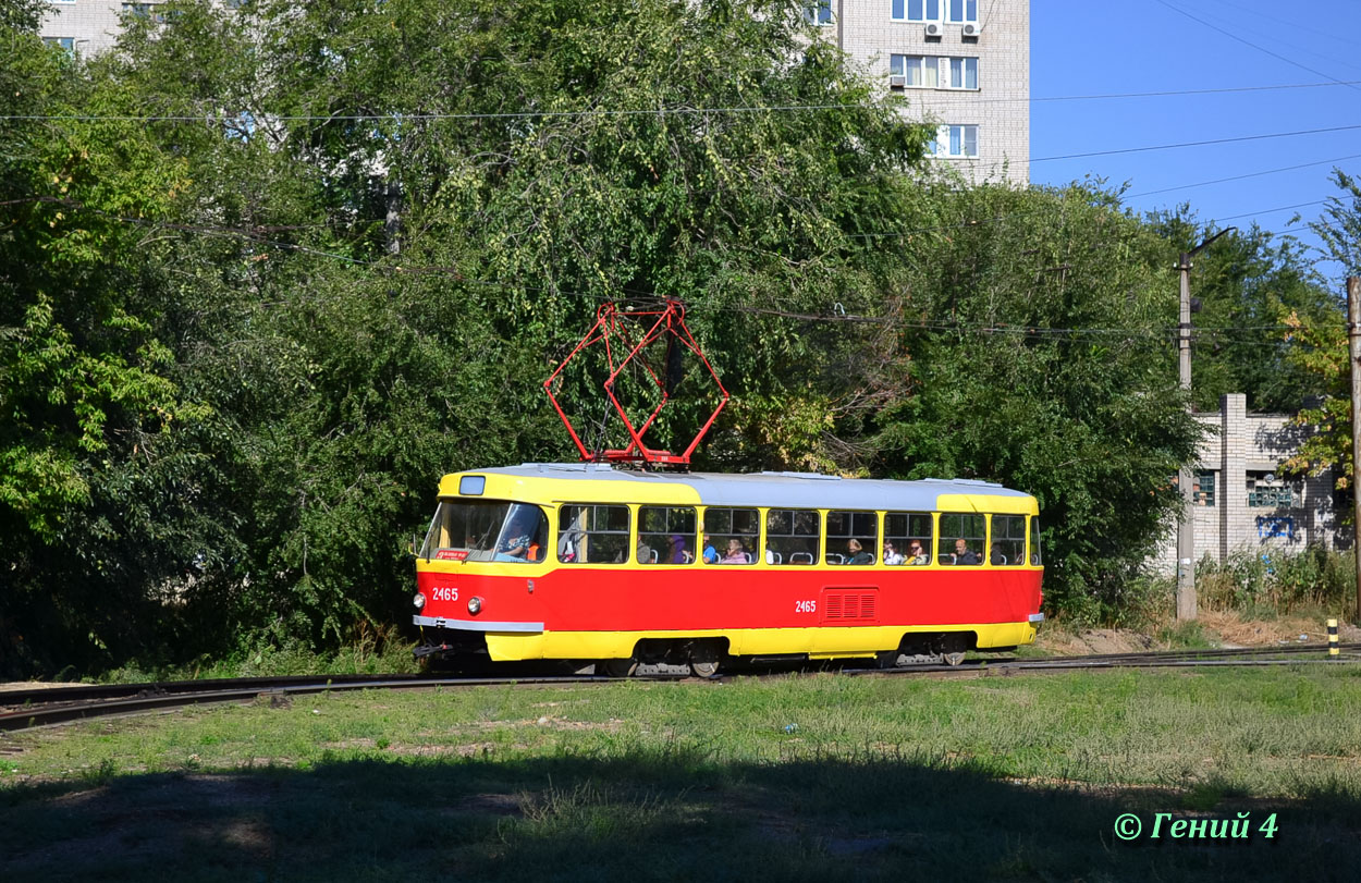 Волгоград, Tatra T3SU (двухдверная) № 2465